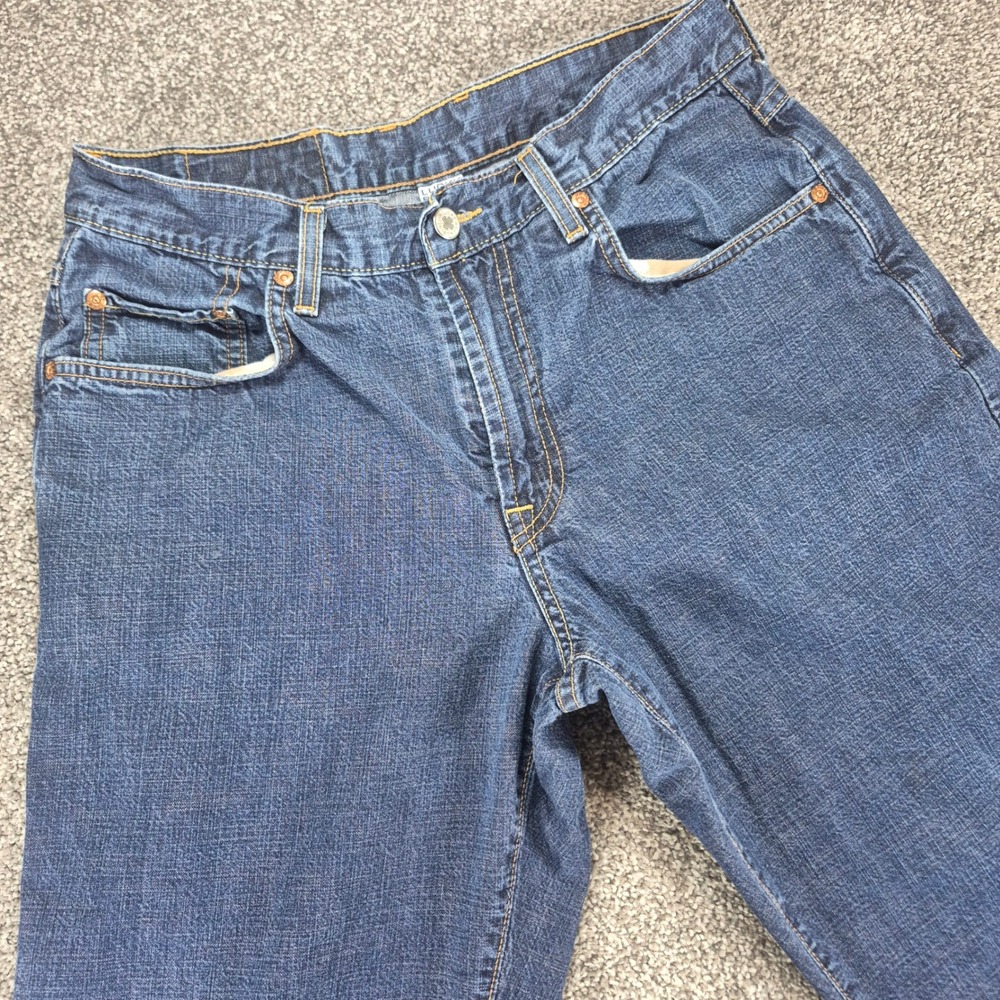Lucky Brand Jeans Mens 31 Blue Dungarees American‎ Classic Straight Made in USA